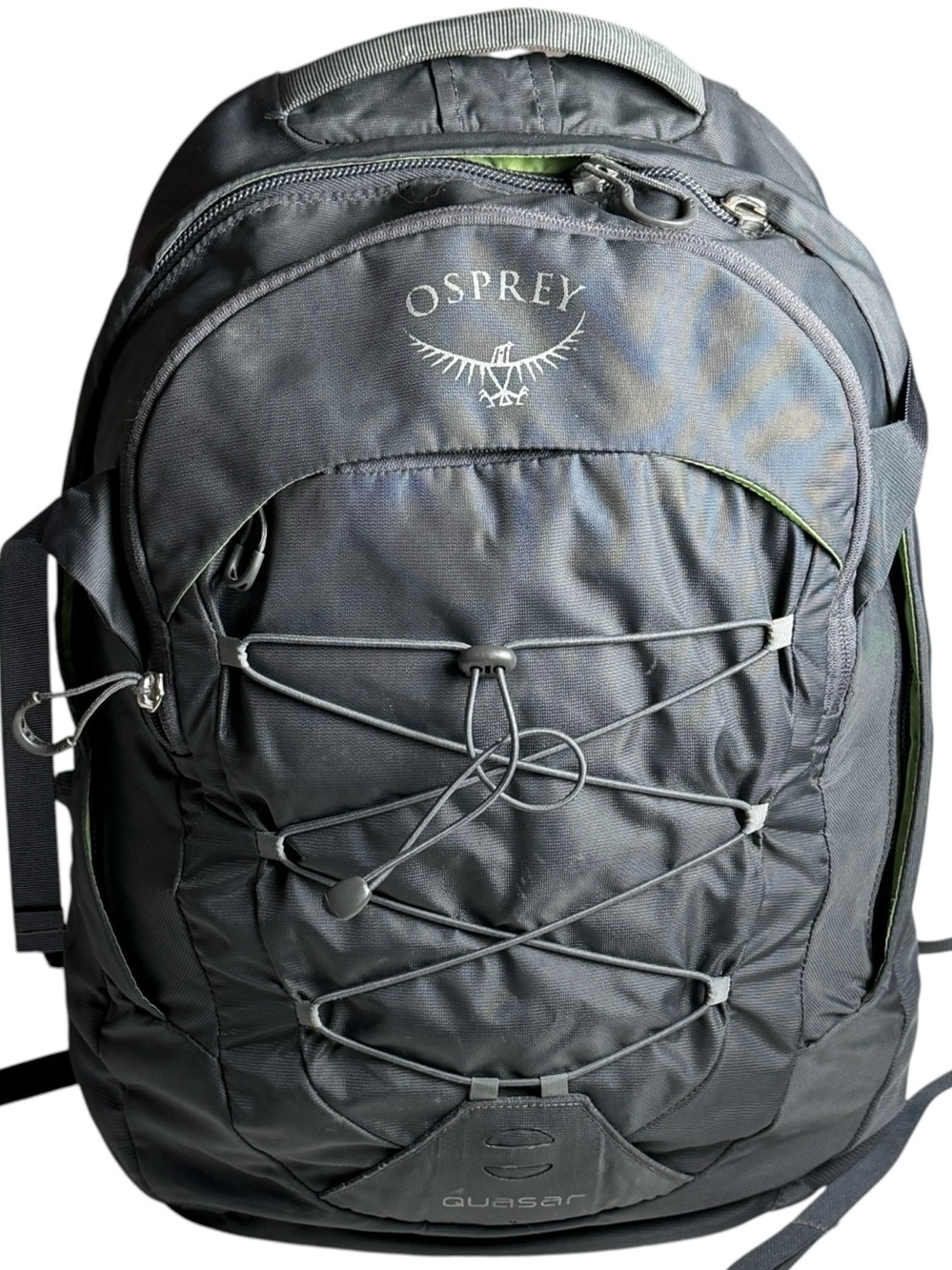 Osprey Quasar 26L Backpack Atlas Grey Commuter Hiking Laptop Daypack School Bag
